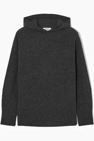 COS Bluza Z Kapturem Z Czystego Kaszmiru