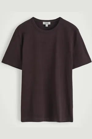 COS Lekki T-Shirt Ze Szczotkowanej Bawełny