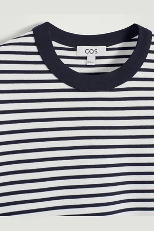COS Bawełniany T-Shirt Z Okrągłym Dekoltem in