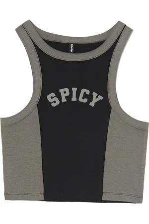 Cropp Czarno-szary top