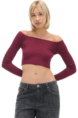 Cropp Krótki sweter z odkrytymi ramionami