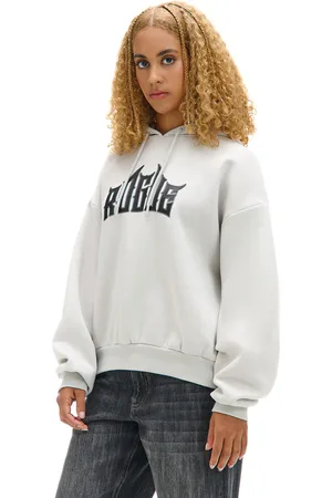 Cropp Szara bluza z kapturem UNISEX