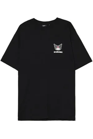 Cropp Czarna koszulka z Kuromi UNISEX