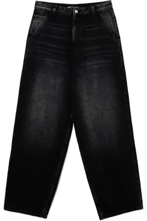 Cropp Czarne jeansy skater