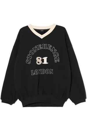 Cropp Bluza z nadrukiem w stylu college
