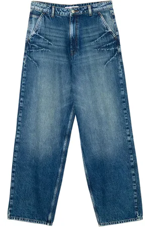 Cropp Ciemnoniebieskie jeansy skater