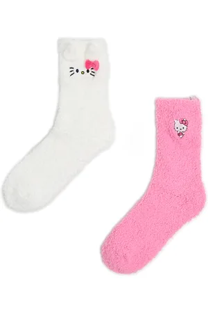 Cropp Pluszowe skarpetki Hello Kitty