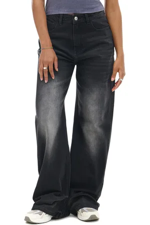 Cropp Jeansy wide leg typu barrel