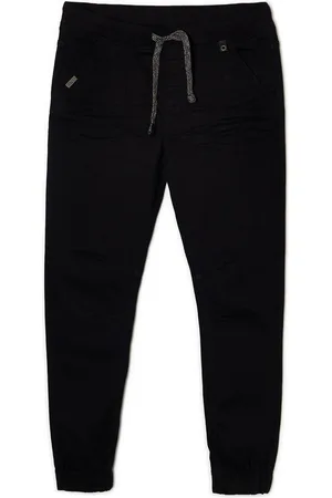 Cropp Czarne jeansowe joggery