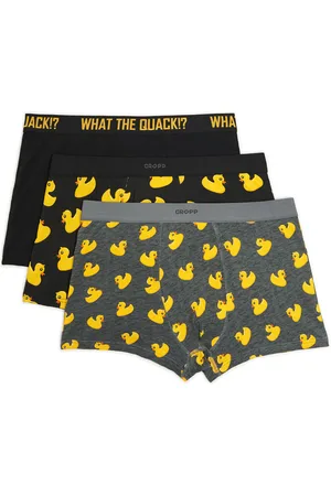 Cropp 3 pack bokserek z motywem kaczek