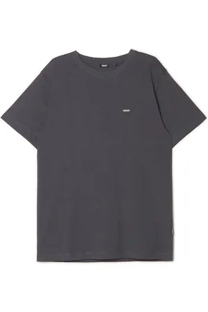 Cropp Ciemnoszary t-shirt z aplikacją