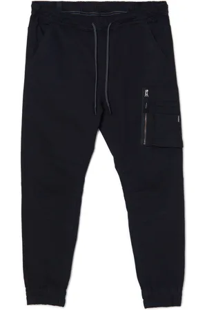 Cropp Czarne denimowe joggery chino