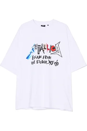 Cropp T-shirt z Metallicą