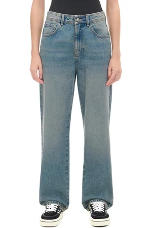 Cropp Niebieskie jeansy straight PETITE