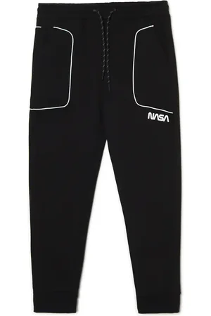 Cropp Czarne dresowe joggery NASA
