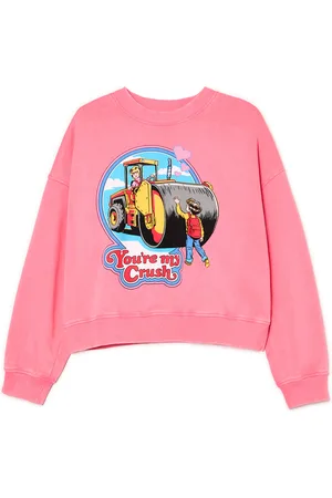 Cropp Różowa bluza Steven Rhodes