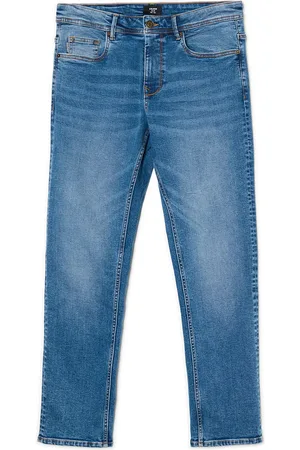 Cropp Niebieskie jeansy slim fit