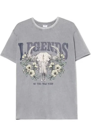 Cropp T-shirt z motywem dzikiego zachodu