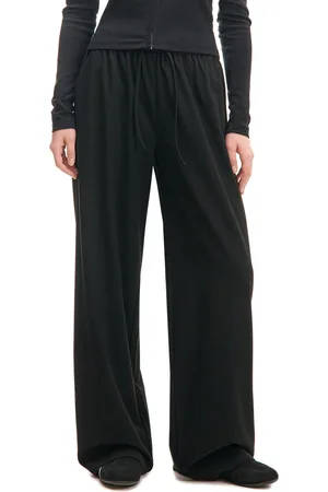 Cropp Czarne spodnie tailoring straight