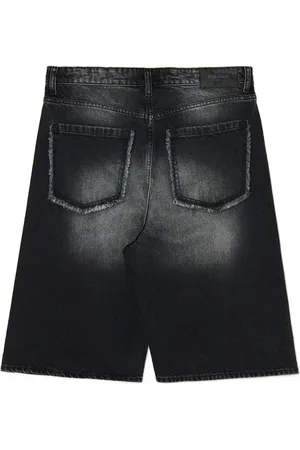 Cropp Jeansowe szorty z dekoracyjnym wykończeniem brzegów