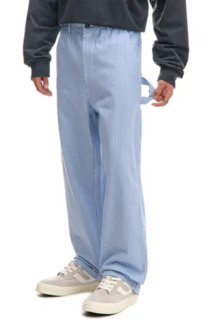 Cropp Spodnie baggy w niebieskie paski