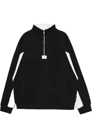 Cropp Czarna bluza ze stójką