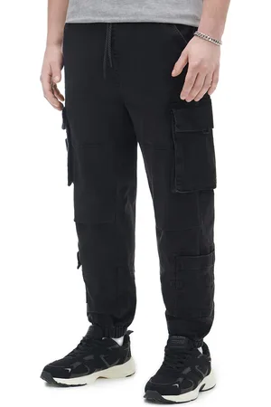 Cropp Czarne jeansy parachute