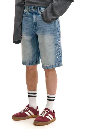 Cropp Jeansowe szorty z efektem sprania