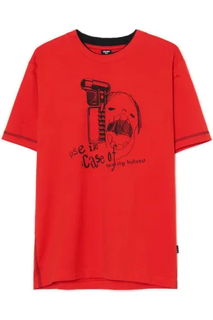 Cropp T-shirt z rysunkowym nadrukiem