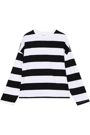 Cropp Koszulka longsleeve w czarne paski
