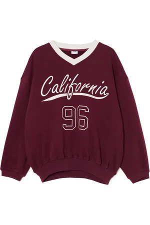Cropp Bluza z nadrukiem w stylu college
