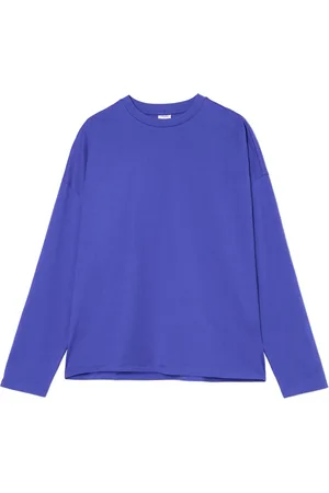 Cropp Niebieska koszulka longsleeve