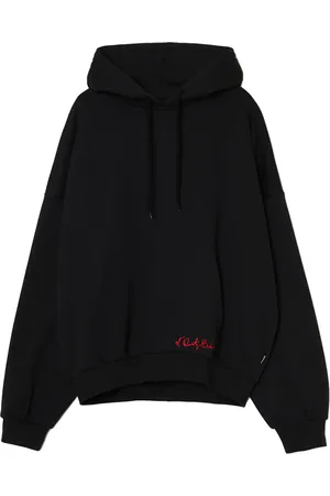 Cropp Czarna bluza hoodie z Ol