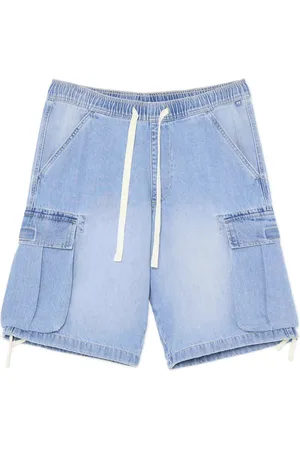 Cropp Jeansowe szorty typu baggy jogger