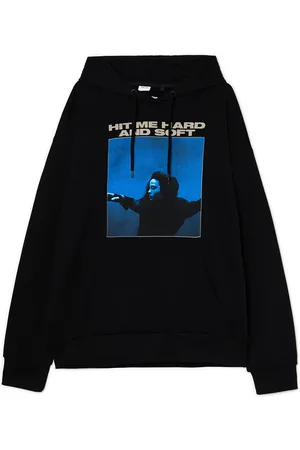 Cropp Czarna bluza z kapturem Billie Eilish