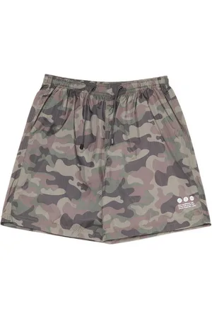 Cropp Nylonowe szorty ze wzorem moro