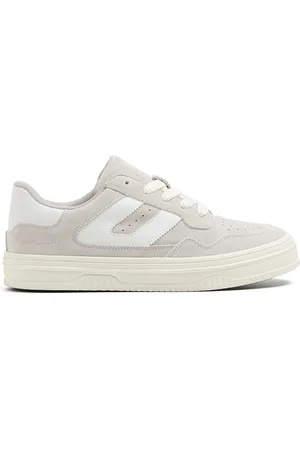 Cropp Jasnoszare zamszowe sneakersy