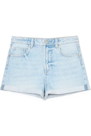 Cropp Jeansowe szorty mom z podwiniętymi nogawkami
