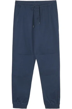 Cropp Granatowe spodnie typu jogger