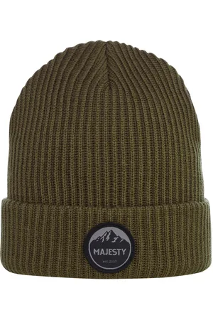 Majesty Czapka zimowa ocieplana Classic Beanie zielona