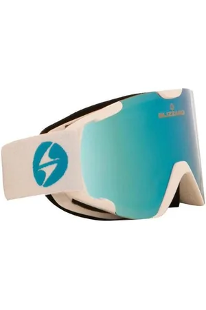 BLIZZARD Gogle narciarskie 938 Matt White Shiny /Revo Ice Blue