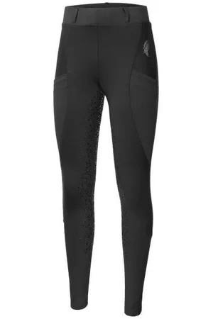 Start Legginsy do jazdy konnej damskie Kensington elastyczne, z pełnym lejem