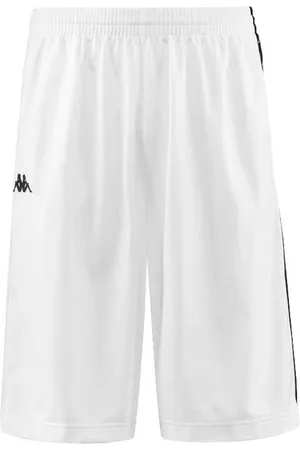 Kappa Banda Treadwell Shorts, męskie, Fitness, spodenki, Białe