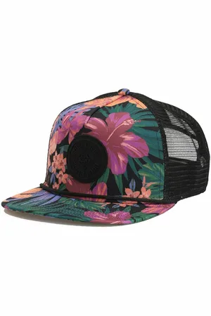 Dakine Czapka z daszkiem Classic Paradise Trucker Black Tropidelic 2024