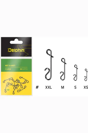 Delphin Łącznik spinningowy Bezwęzłowy C-02 10 szt.