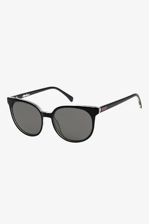 Roxy Okulary przeciwsłoneczne Makani G XKKS Shiny Black Grey