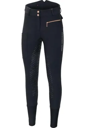 EQUESTRIAN QUEEN Bryczesy jeździeckie damskie Tameside 24SS z pełnym lejem