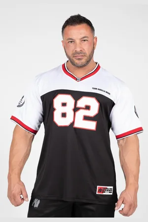 Gorilla Wear Trenton Koszulka piłkarska - Czarny/