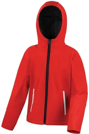 Result Dziecięca Kurtka Softshell Z Kapturem Core Dla Dzieci