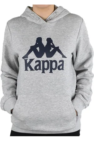 Kappa Taino Kids Hoodie, chłopięca bluza, szara